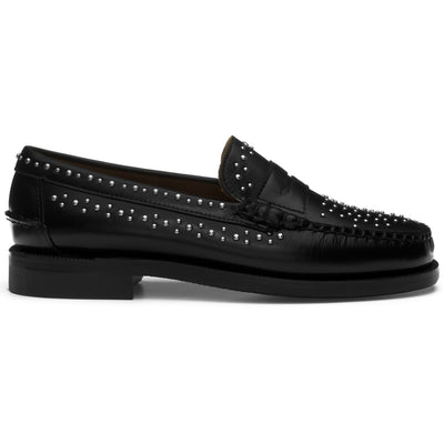 Moc Man DAN STUDS Moccasin BLACK Photo (jpg Rgb)			