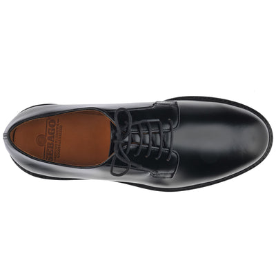 Laced Shoes Man MILTON GYW Low Cut BLACK Dressed Back (jpg Rgb)		