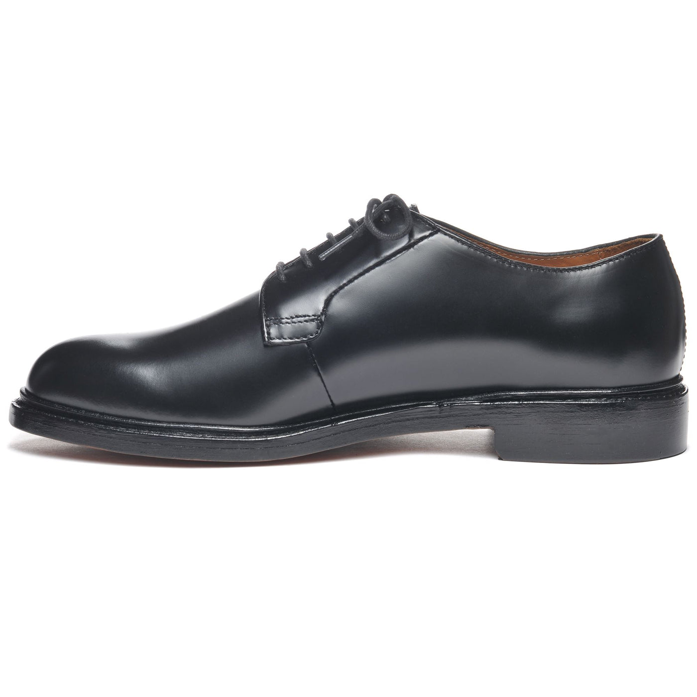Laced Shoes Man MILTON GYW Low Cut BLACK Dressed Side (jpg Rgb)		