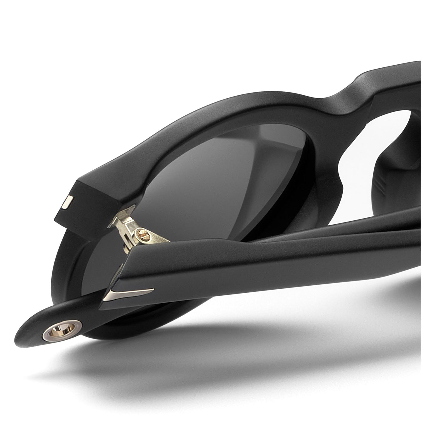 Glasses Unisex PORTLAND Sunglasses BLACK - SG3 Dressed Back (jpg Rgb)		