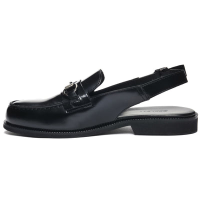 Moc Woman JOE SANDAL PO WOMAN Moccasin BLACK Dressed Side (jpg Rgb)		
