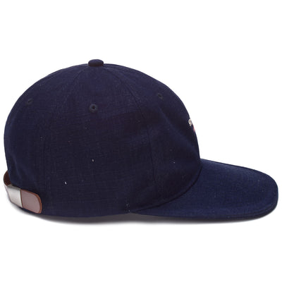 Headwear Unisex SAILOR RIPSTOP Cap BLUE MARINE Dressed Back (jpg Rgb)		