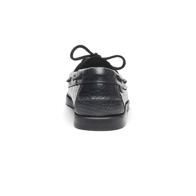 Docksides Man PORTLAND EXOTIC Mocassin CROC BLACK Detail (jpg Rgb)			