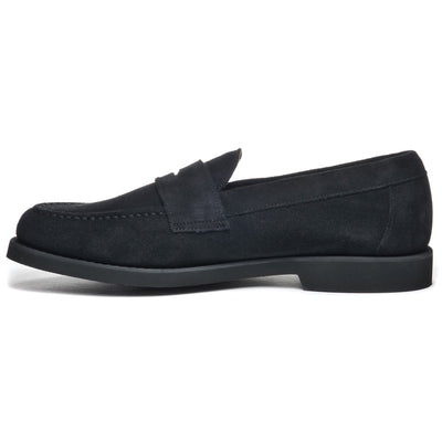 Moc Man RYAN SUEDE PO Moccasin BLUE NAVY Dressed Side (jpg Rgb)		