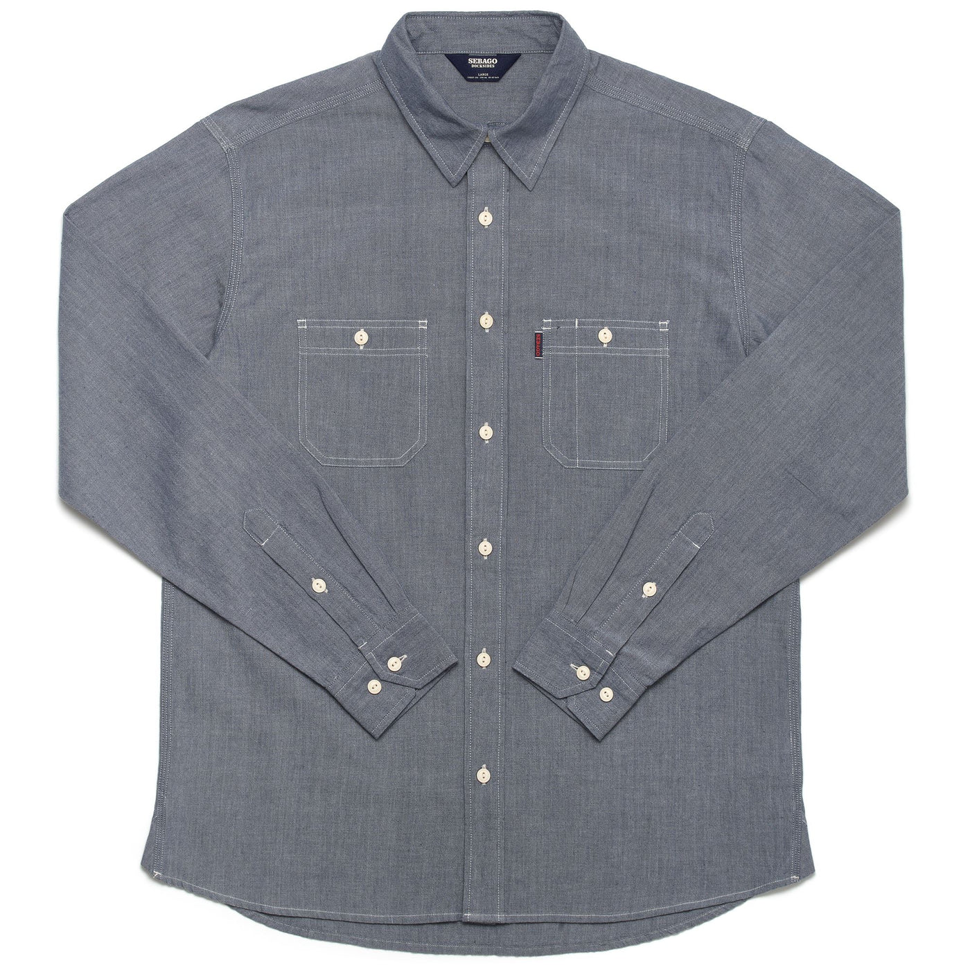 SHIRTS Man SHEETBEND CLASSIC BLUE INDIGO Photo (jpg Rgb)			