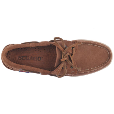 Docksides Woman PORTLAND FLESH OUT WOMAN Mocassin DK BROWN Dressed Back (jpg Rgb)		