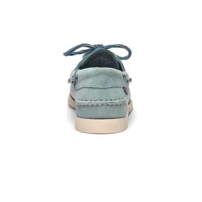 Docksides Woman PORTLAND FLESH OUT WOMAN Mocassin GREEN LICHEN Detail (jpg Rgb)			