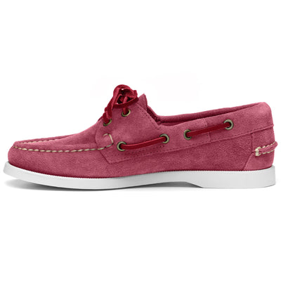 Docksides Woman PORTLAND FLESH OUT WOMAN Mocassin ROSE CUPCAKE Dressed Side (jpg Rgb)		