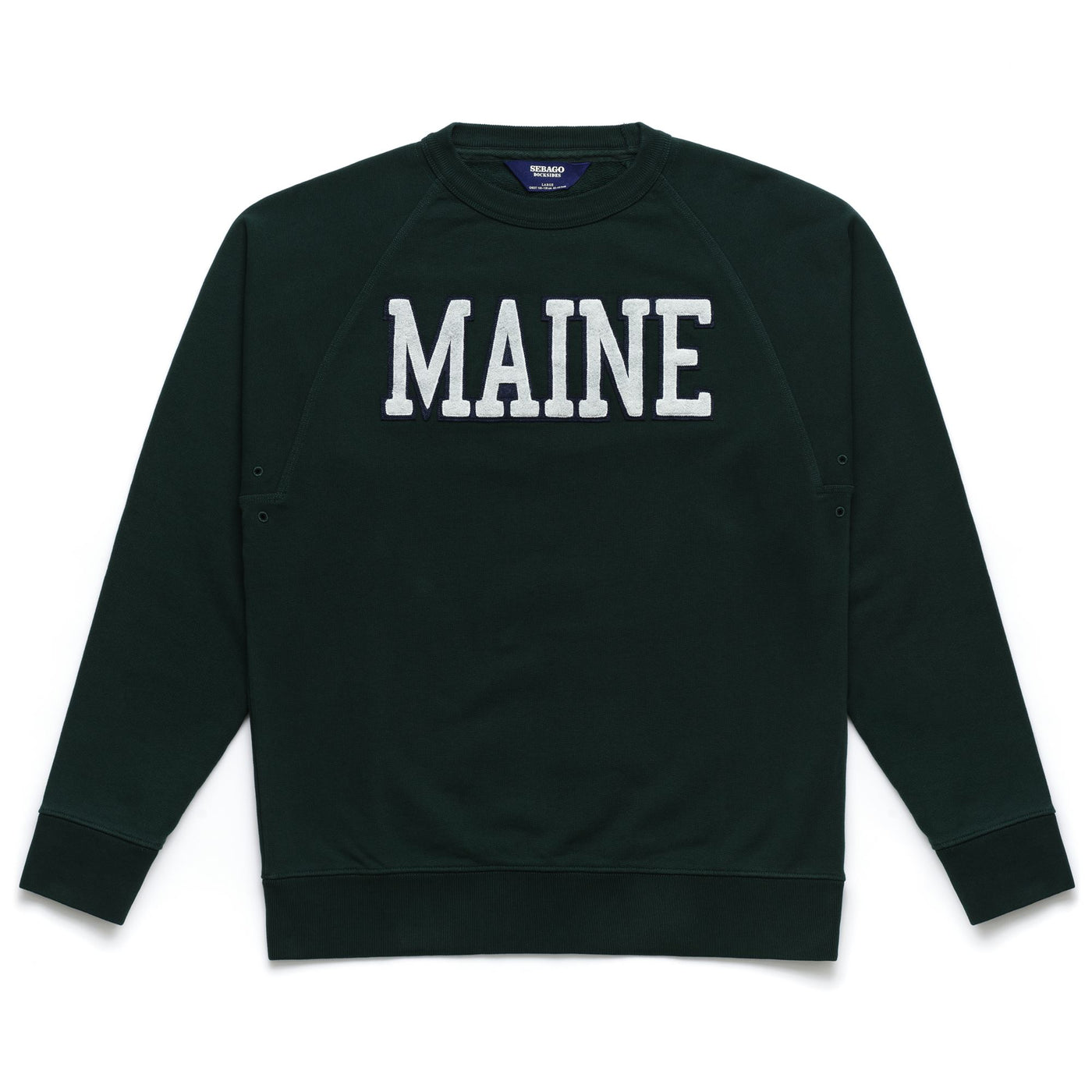 Fleece Man BOW Jumper GREEN MAINE Photo (jpg Rgb)			