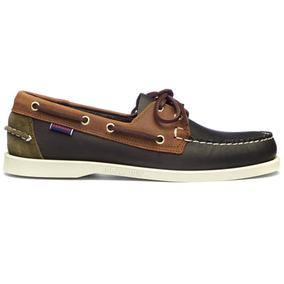 Docksides Man PORTLAND LEA OIL CH SUE Mocassin BLUE NAVY- BROWN TAN- GREEN MUSK Photo (jpg Rgb)			