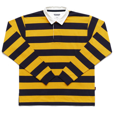 Polo Shirts Man TENANTS Polo BLUE NAVY-YELLOW Photo (jpg Rgb)			