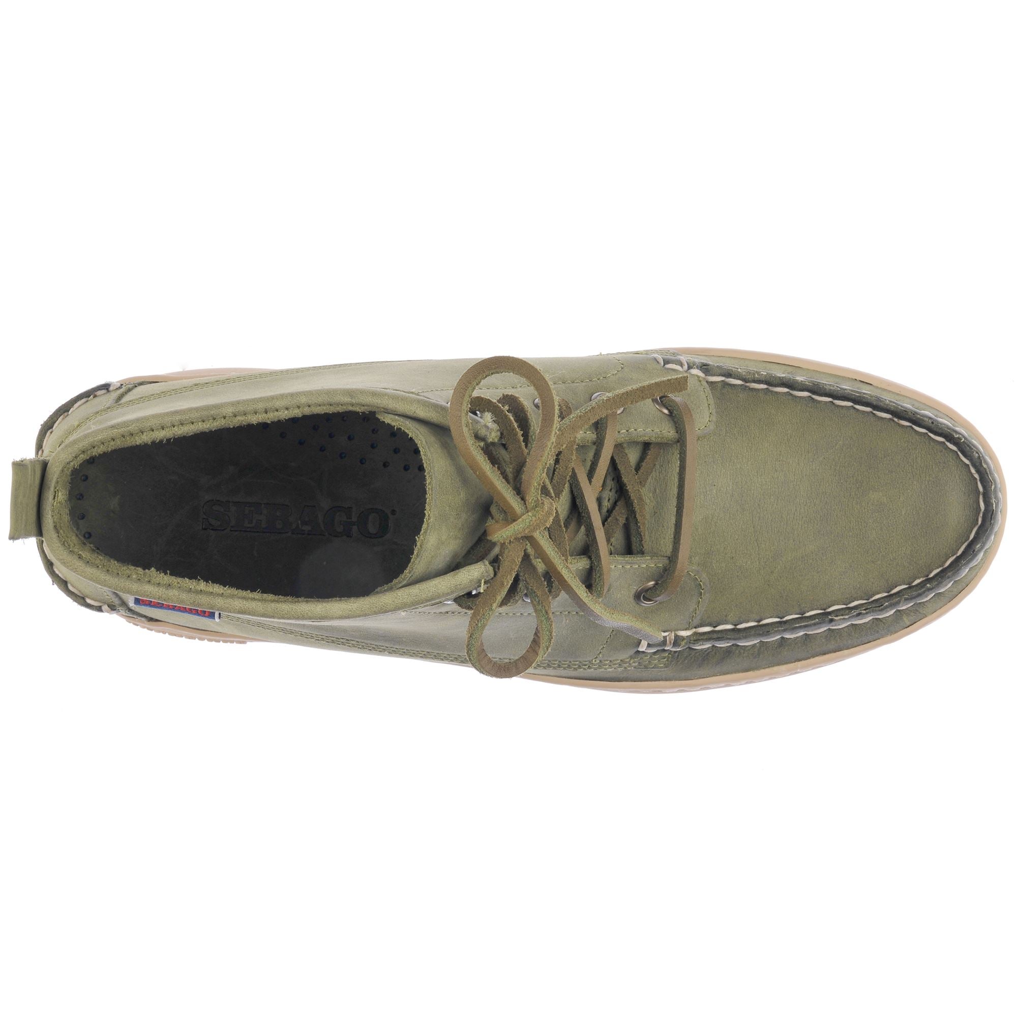 Moc Man BRIG CH Mid Cut GREEN MILITARY - MOCHA