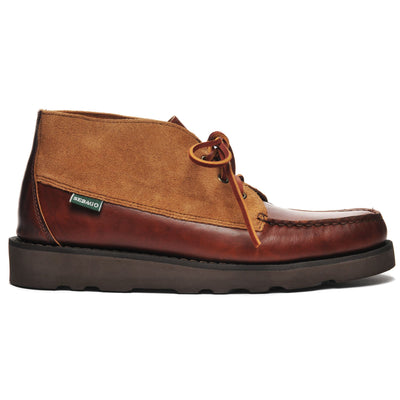 Moc Man TATANKA EVA WAXY SUEDE Mid Cut BROWN-BROWN COGNAC Photo (jpg Rgb)			