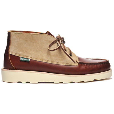 Moc Man TATANKA EVA WAXY SUEDE Mid Cut BROWN-BEIGE CAMEL Photo (jpg Rgb)			