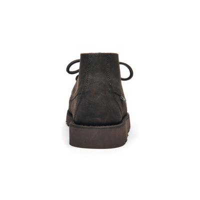 Moc Man TATANKA EVA SUEDE WAXED Mid Cut TOTAL DK BROWN | sebago Detail (jpg Rgb)			