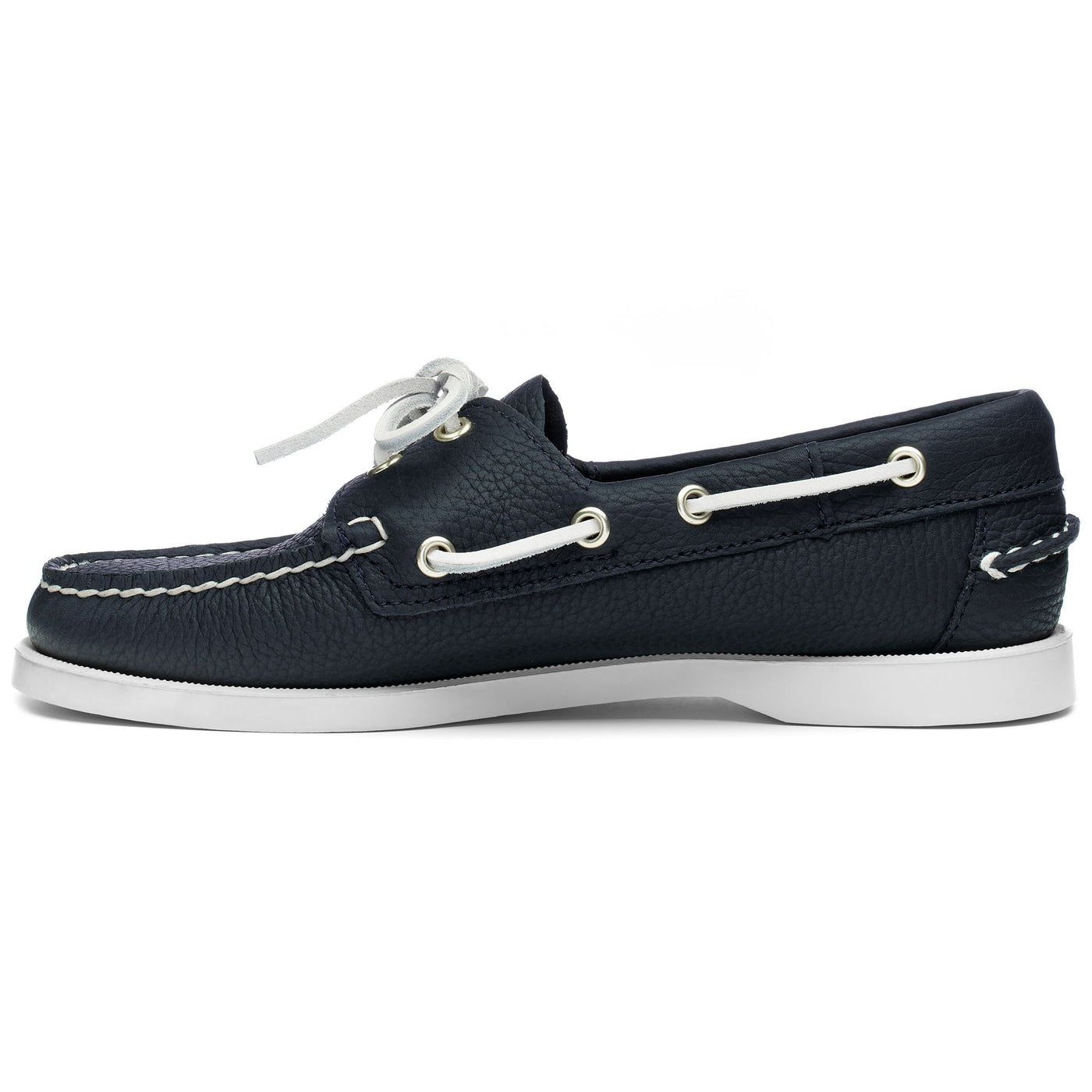 Docksides Woman PORTLAND FISHER WOMAN Mocassin BLUE NAVY Dressed Side (jpg Rgb)		