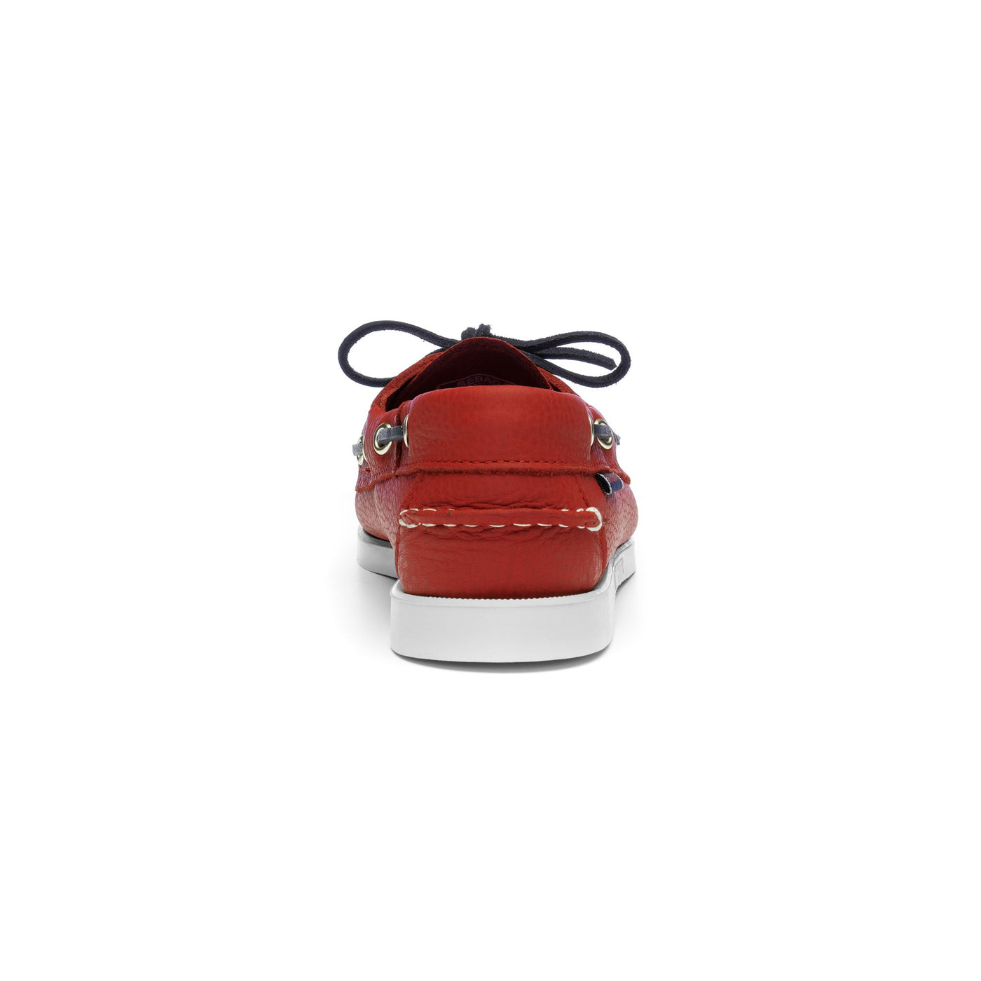 Docksides Woman PORTLAND FISHER WOMAN Mocassin RED Detail (jpg Rgb)			