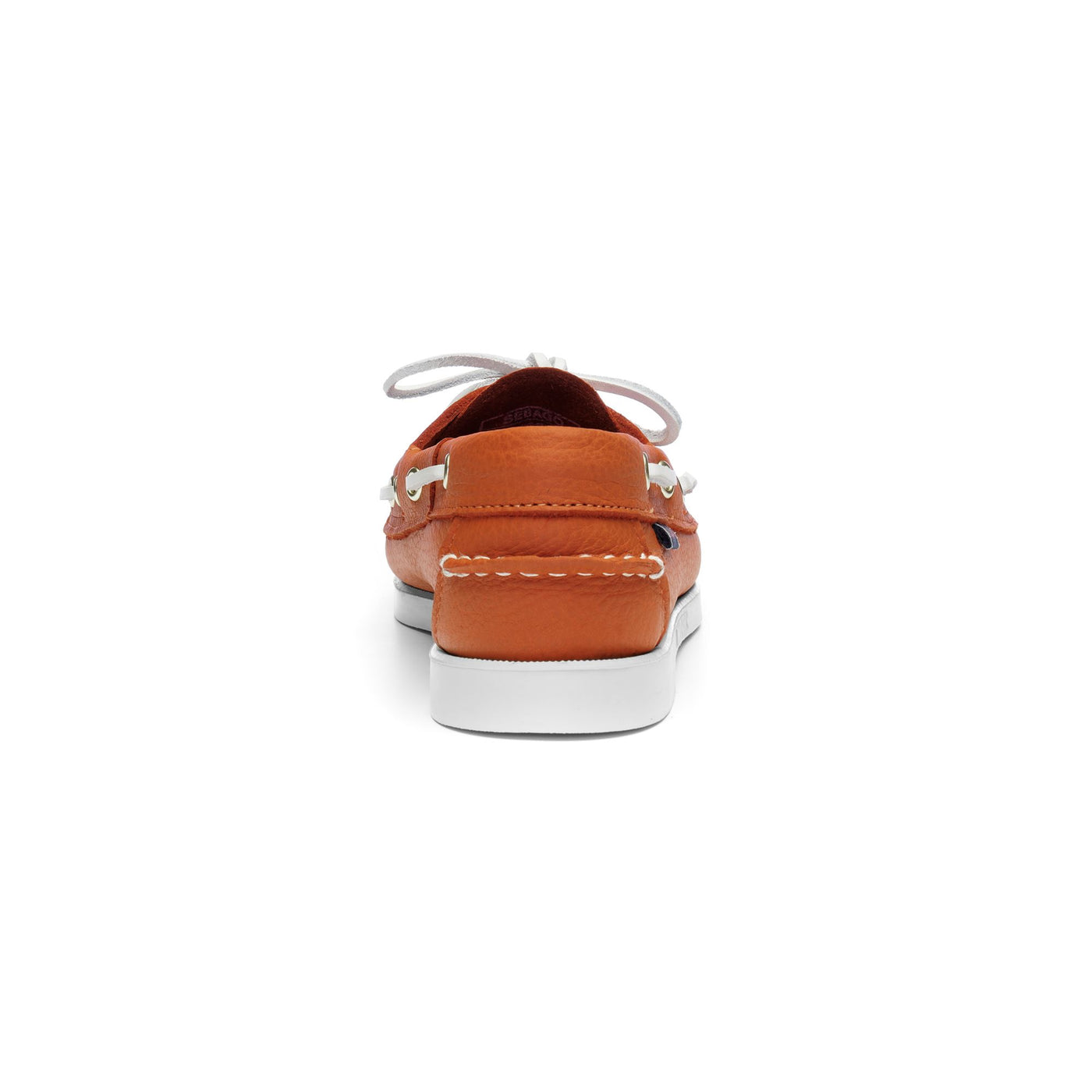 Docksides Woman PORTLAND FISHER WOMAN Mocassin ORANGE Detail (jpg Rgb)			