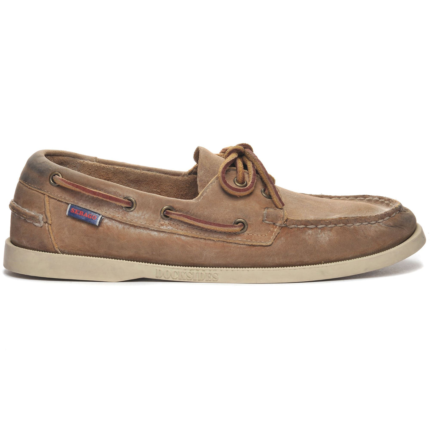 Docksides Man DOCKSIDES PORTLAND CRAZY HORSE 10 SUMMERS Mocassin BROWN TAN Photo (jpg Rgb)			