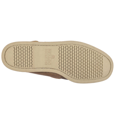 Docksides Man DOCKSIDES PORTLAND CRAZY HORSE 10 SUMMERS Mocassin BROWN TAN Dressed Front (jpg Rgb)	