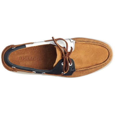 Docksides Man PORTLAND SUE-NBK-TMB Mocassin Brown Tan- Blue Navy- White | Sebago Dressed Back (jpg Rgb)		