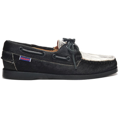 Docksides Woman DOCKSIDES PORTLAND RAW WOMAN Mocassin BLACK-WHITE Photo (jpg Rgb)			