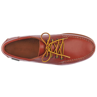 Moc Man ASKOOK KILIAN Moccasin BROWN GINGER- GUM Dressed Back (jpg Rgb)		