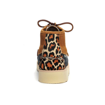 Moc Woman CAYUGA MID WILD W Mid Cut BlueNavy-Cognac-Leopard | Sebago Detail (jpg Rgb)			