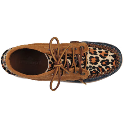 Moc Woman CAYUGA MID WILD W Mid Cut BlueNavy-Cognac-Leopard | Sebago Dressed Back (jpg Rgb)		