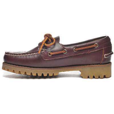 Moc Woman RANGER MOC SOFT WOMAN Low Cut GARNET Dressed Side (jpg Rgb)		