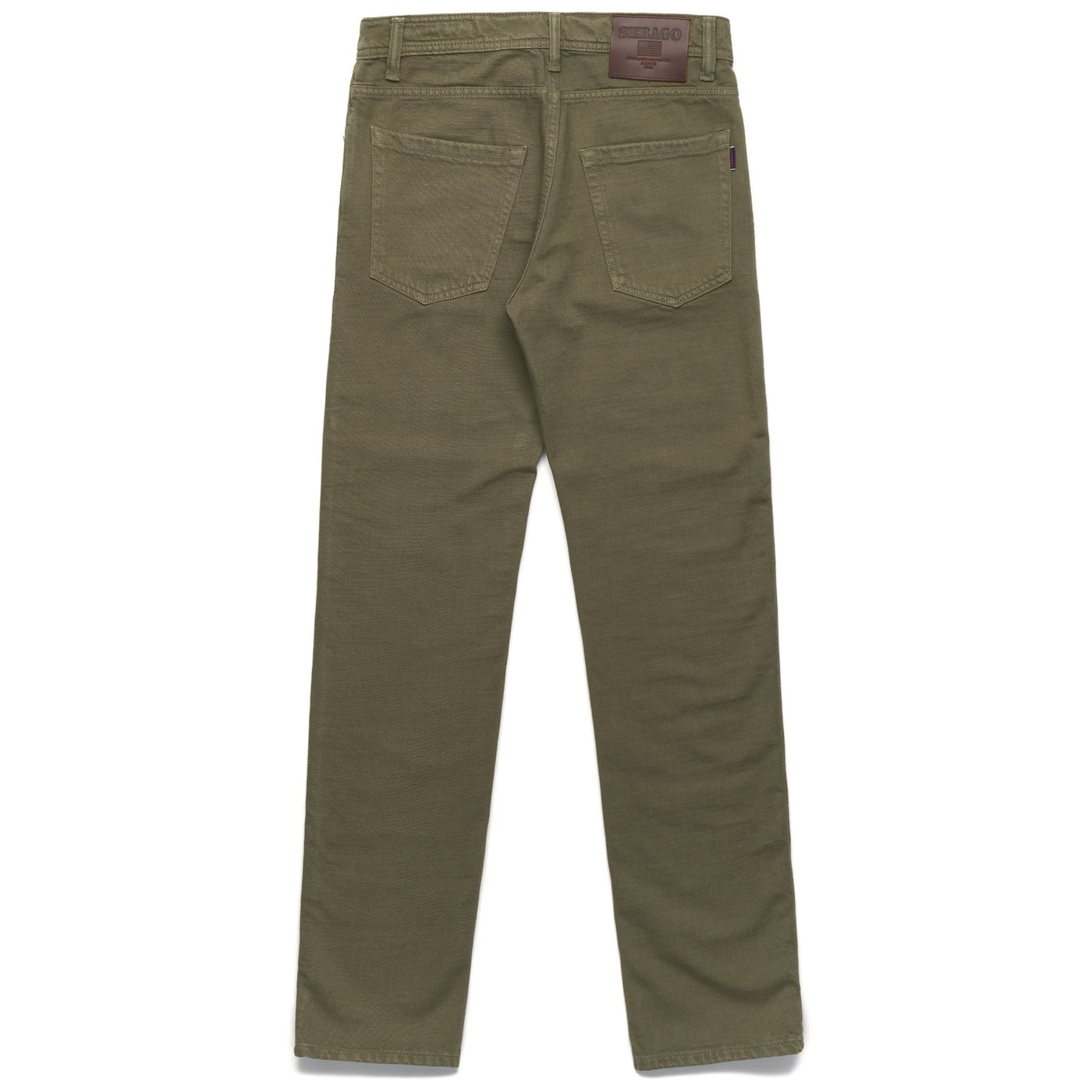 Pants Man Lewiston 5 Pockets GREEN IVY Dressed Front (jpg Rgb)	