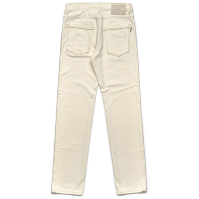 Pants Man Lewiston 5 Pockets BEIGE CLOUD CREAM Dressed Front (jpg Rgb)	