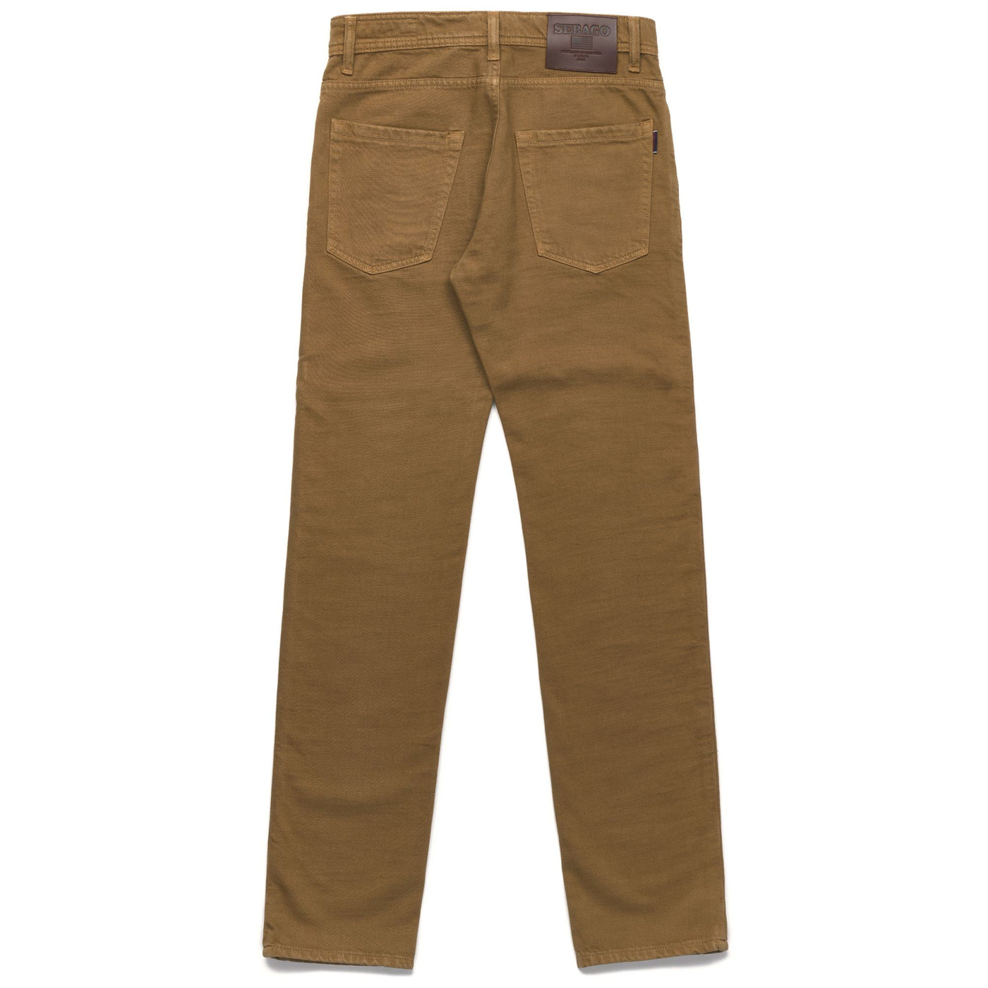 Pants Man Lewiston 5 Pockets BROWN LT Dressed Front (jpg Rgb)	