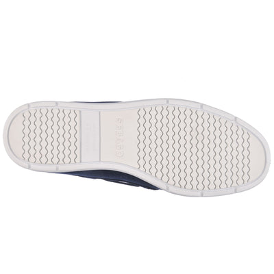 Sneakers Man MONTEREY Low Cut BLUE NAVY Dressed Front (jpg Rgb)	