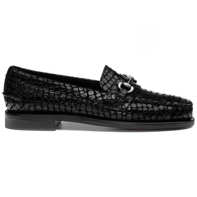 Moc Man JOE CROCO Moccasin Black | Sebago Photo (jpg Rgb)			