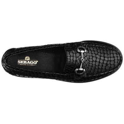 Moc Man JOE CROCO Moccasin Black | Sebago Dressed Back (jpg Rgb)		