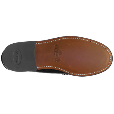 Moc Man DAN PITONE Moccasin Black | Sebago Dressed Front (jpg Rgb)	