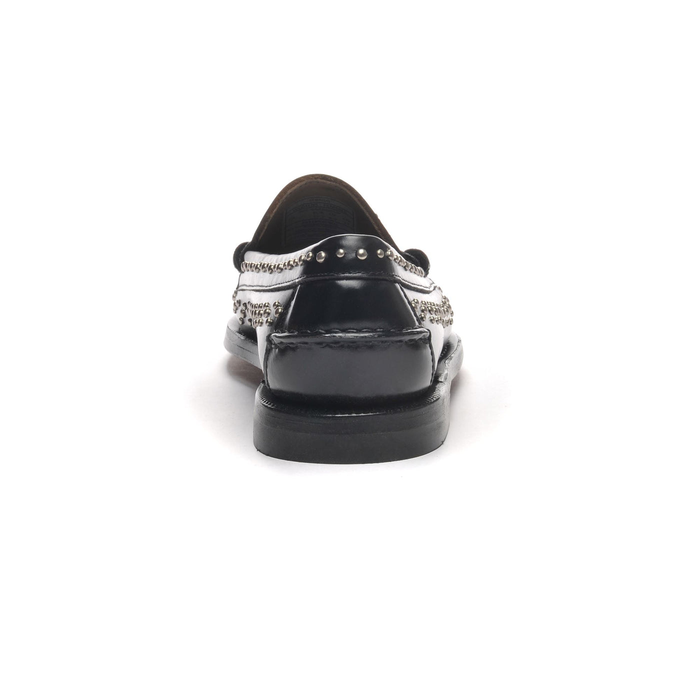 Moc Woman DAN STUDS WOMAN Moccasin BLACK Detail (jpg Rgb)			