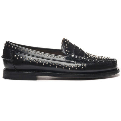 Moc Woman DAN STUDS WOMAN Moccasin BLACK Photo (jpg Rgb)			