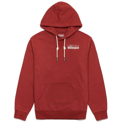 Fleece Man BRUNSWICK Jumper RED POMPEIAN Photo (jpg Rgb)			