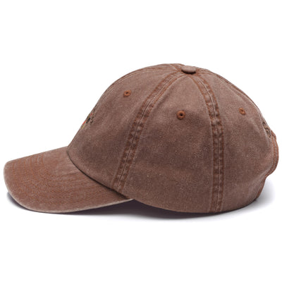 Headwear Unisex CONNOR SEBAGO CAMP Cap ORANGE MANDARIN Dressed Front (jpg Rgb)	