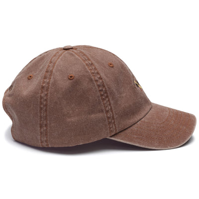 Headwear Unisex CONNOR SEBAGO CAMP Cap ORANGE MANDARIN Dressed Back (jpg Rgb)		