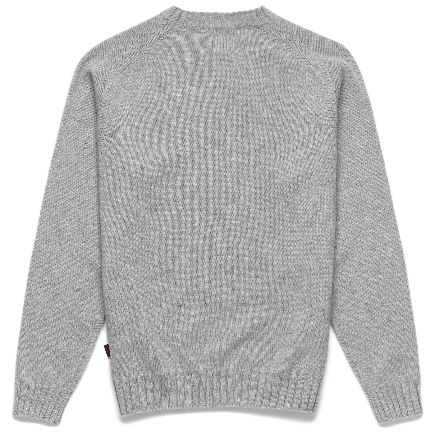 Knitwear Unisex SEARSMONT Jumper GREY MD Dressed Front (jpg Rgb)	