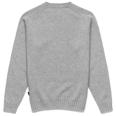 Knitwear Unisex SEARSMONT Jumper GREY MD Dressed Front (jpg Rgb)	