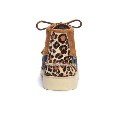 Moc Man CAYUGA MID WILD Mid Cut BlueNavy-Cognac-Leopard | Sebago Detail (jpg Rgb)			